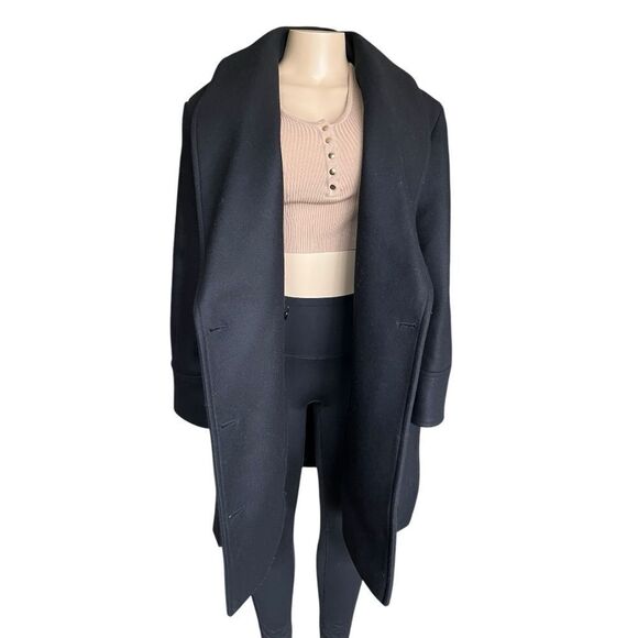 Authentic Balmain X H&M Collab wool blend Coat - Picture 10 of 11